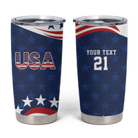 United States Pacific Rugby Custom Tumbler Cup USA Classic Sporty Pattern