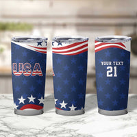 United States Pacific Rugby Custom Tumbler Cup USA Classic Sporty Pattern