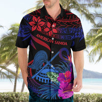 American Samoa Hawaiian Shirt Manu'a Cession Day Polynesian Tribal - Wonder Print Shop