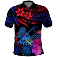 American Samoa Polo Shirt Manu'a Cession Day Polynesian Tribal - Wonder Print Shop