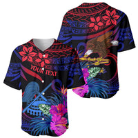 Custom American Samoa Baseball Jersey Manu'a Cession Day Polynesian Tribal LT9 - Wonder Print Shop