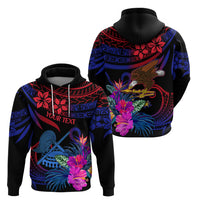 Custom American Samoa Hoodie Manu'a Cession Day Polynesian Tribal - Wonder Print Shop