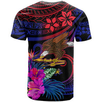 Custom American Samoa T Shirt Manu'a Cession Day Polynesian Tribal - Wonder Print Shop