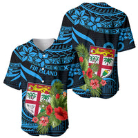 Fiji Islands Baseball Jersey With Polynesian Tribal Happy National Day LT9 - Wonder Print Shop