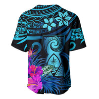 Polynesian Guam Baseball Jersey With Latte Stone Happy Liberation Day LT9 - Wonder Print Shop