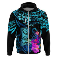 Custom Polynesian Guam Hoodie With Latte Stone Happy Liberation Day - Wonder Print Shop