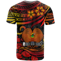 PNG Remembrance Day T Shirt Polynesian Tribal and Poppy - Wonder Print Shop