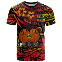Custom PNG Remembrance Day T Shirt Polynesian Tribal and Poppy - Wonder Print Shop