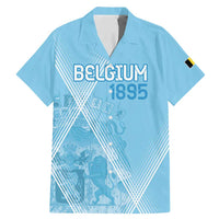 Custom Belgium 1895 Football Family Matching Mermaid Dress and Hawaiian Shirt De Rode Duivels Come Together LT9 - Wonder Print Shop