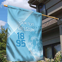 Custom Belgium 1895 Football Garden Flag De Rode Duivels Come Together - Wonder Print Shop