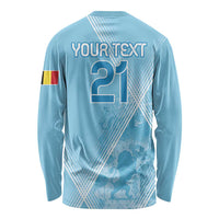 Custom Belgium 1895 Football Long Sleeve Shirt De Rode Duivels Come Together - Wonder Print Shop