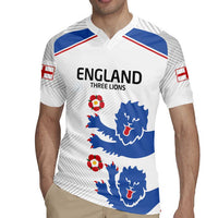 Custom England Football Rugby Jersey Simple Triple Lions - Wonder Print Shop