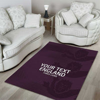 Custom England Football Area Rug Come On Champions LT9 - Wonder Print Shop