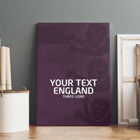 Custom England Football Canvas Wall Art Come On Champions LT9 - Wonder Print Shop