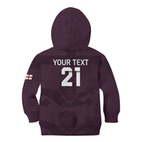Custom England Football Kid Hoodie Come On Champions - Wonder Print Shop