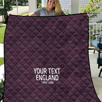 Custom England Football Quilt Come On Champions - Wonder Print Shop