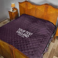Custom England Football Quilt Come On Champions - Wonder Print Shop