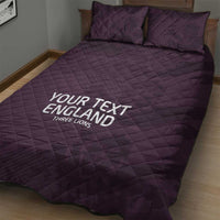 Custom England Football Quilt Bed Set Come On Champions - Wonder Print Shop