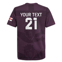 Custom England Football Rugby Jersey Come On Champions - Wonder Print Shop