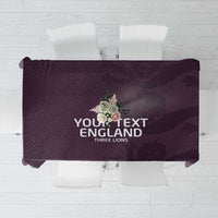 Custom England Football Tablecloth Come On Champions - Wonder Print Shop