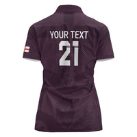 Custom England Football Women Polo Shirt Come On Champions - Wonder Print Shop