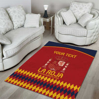 Custom Spain Football Area Rug Come on La Roja LT9 - Wonder Print Shop