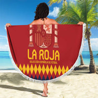 Custom Spain Football Beach Blanket Come on La Roja LT9 - Wonder Print Shop