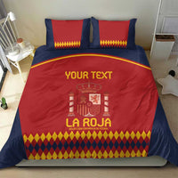 Custom Spain Football Bedding Set Come on La Roja LT9 - Wonder Print Shop