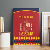 Custom Spain Football Canvas Wall Art Come on La Roja LT9 - Wonder Print Shop