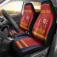 Custom Spain Football Car Seat Cover Come on La Roja LT9 - Wonder Print Shop