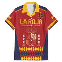 Custom Spain Football Family Matching Mermaid Dress and Hawaiian Shirt Come on La Roja LT9 - Wonder Print Shop