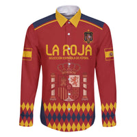 Custom Spain Football Family Matching Puletasi and Hawaiian Shirt Come on La Roja - Wonder Print Shop