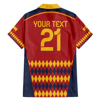 Custom Spain Football Family Matching Summer Maxi Dress and Hawaiian Shirt Come on La Roja - Wonder Print Shop