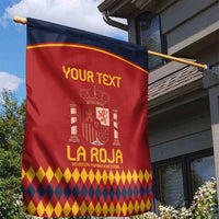 Custom Spain Football Garden Flag Come on La Roja - Wonder Print Shop
