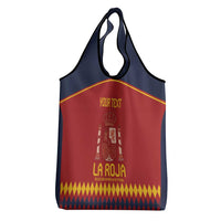 Custom Spain Football Grocery Bag Come on La Roja