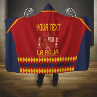 Custom Spain Football Hooded Blanket Come on La Roja