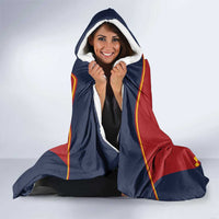 Custom Spain Football Hooded Blanket Come on La Roja
