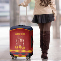 Custom Spain Football Luggage Cover Come on La Roja - Wonder Print Shop