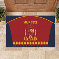 Custom Spain Football Rubber Doormat Come on La Roja - Wonder Print Shop