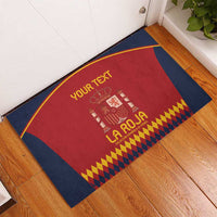 Custom Spain Football Rubber Doormat Come on La Roja - Wonder Print Shop