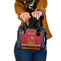 Custom Spain Football Shoulder Handbag Come on La Roja