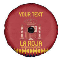 Custom Spain Football Spare Tire Cover Come on La Roja - Wonder Print Shop