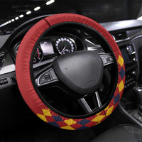 Spain Football Steering Wheel Cover Come on La Roja - Wonder Print Shop