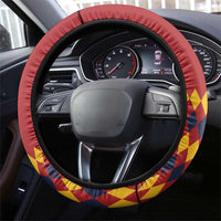 Spain Football Steering Wheel Cover Come on La Roja - Wonder Print Shop