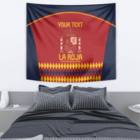 Custom Spain Football Tapestry Come on La Roja - Wonder Print Shop