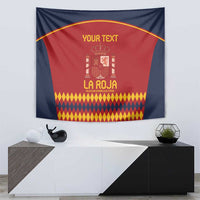 Custom Spain Football Tapestry Come on La Roja - Wonder Print Shop