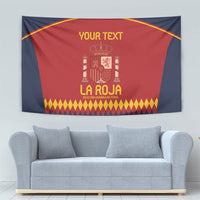 Custom Spain Football Tapestry Come on La Roja - Wonder Print Shop