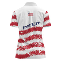 Personalized Liberia Lone Star Flag Women Polo Shirt