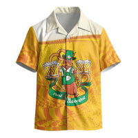 Oktoberfest Bratwurst Hotdog Personalized Kid Hawaiian Shirt Bavarian Pattern Foam Beer Style