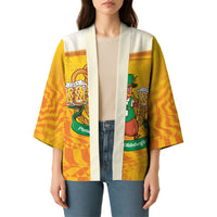 Oktoberfest Bratwurst Hotdog Personalized Kimono Bavarian Pattern Foam Beer Style